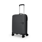 Footloose by VIP Head Spin 8-Wheel Cabin Hard Case Trolley Bag, Grey