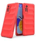Amazon Brand – Solimo Mobile Cover for Mi Redmi Note Pro Plus 5G (Silicone_Red)