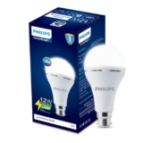 PHILIPS 12W Emergency Bulb | Rechargeable Emergency Bulb for Power Cuts | Backup : 4hrs, Cool Day Light,Pack of 1, b22d, LED