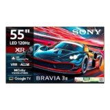 Sony 139 cm (55 inches) BRAVIA 3II Ultra HD Smart LED Google TV K-55XR30M2