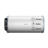 Havells Fabia Slim 25L Horizontal Left Storage Water Heater(Geyser)|Faster Heating|Safer to use|Saves electricity|Anti Rust Tank|Incoloy Element|7 Year Tank Warranty| Free Installation & Flexi Pipes