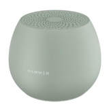 HAMMER Drop 5W Bluetooth Wireless Speaker with Twin Pairing, 1200 mAh Battery, 100H Standby Time, TWS Function, TF Card, USB Slot, Auto-Pairing, in-Built Mic, Type-C Charging, 52mm Driver (Green)