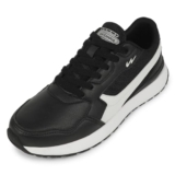Campus Men’s STOM Sneakers BLK/WHT – 10UK/India