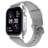 Fire‑Boltt Rise Smart Watch 1.85″ HD Display with Bluetooth Calling, AI Voice Assistant, Rotating Crown, SpO2 & Heart Rate Monitor, 120+ Sports Modes,IP67 Waterproof Smart Watch for Men & Women – Grey