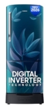 Samsung 183 L, 4 Star, Digital Inverter, Direct-Cool Single Door Refrigerator (RR20H28249U/NL, Paradise Bloom Blue, Base Stand Drawer, Single Touch Defrost, 2026 Model)