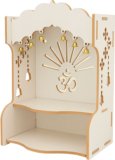 Pinkcity Intenational Wall Mount Temple ll Pooja Ghar ll Dev Dwar For Home&Office Solid Wood Home Temple(Height: 20, DIY(Do-It-Yourself))