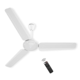 atomberg Ameza 1200mm BLDC Ceiling Fan for Living Room | With Remote | BEE 5 Star | Energy Saving | 2 Year Warranty | Gloss White
