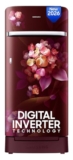 Samsung 189 L, 4 Star, Digital Inverter, Direct-Cool Single Door Refrigerator (RR21H2H24HT/HL, Red, Hydrangea Plum, Base Stand Drawer, Single Touch Defrost, 2026 Model)