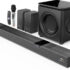 Blaupunkt SBA40 60W Bluetooth Soundbar Speaker with Bluetooth, AUX, USB, Mini Soundbar for TV/PC/Projectors/Tablets