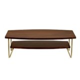Nilkamal Alexis Solid Wood Center Table (Red Walnut)