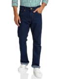 Diverse Men’s Classic Fit Bootcut Jeans (DCMDT25BC22L40-641C_Indigo Blue_28)