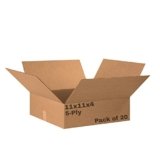 Porpoise 5-Ply 11x11x4 inch Corrugated Box Cardboard Packing | Storing/Brown Shipping Courier Box for mailing Durable and reliable corrugated box Convenient size (11 x 11 x 4 Inch_20pc)