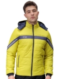 The Indian Garage Co Men Yellow Slim Fit Mix & Match Jacket (Yellow_M)