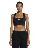 PUMA Women, T7 Crop Top, Black, S, (62421301)