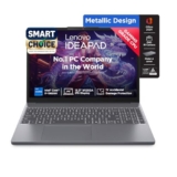 Lenovo Smartchoice IdeaPad Slim 3 13th Gen Core i7-13620H 15.3″ (38.8cm) WUXGA IPS Laptop (16GB RAM/512GB SSD/Win 11/Office 2024/Backlit/Top Metal Cover & IR Camera/Grey/1.6Kg),83K100CJIN/S1IN