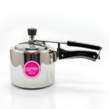 Everyday Stainless Steel Pressure Cooker, 3 Litre, Mirror Finish, Inner Lid Design, Gas and Induction Compatible