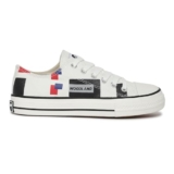 Woodland Women White Sneakers