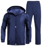 CAMISON Mens Fashiera Waterproof Reversible Raincoat for Men (IN, Alpha, M, Rangers Blue)