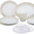 Amazon Brand – Solimo – Set of 4 Glass Jars – 910 ml – BPA-free, Airtight, Transparent