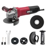 IBELL Angle Grinder AG10-68 | 680W Heavy Duty | Copper Armature | 100mm/4″ Disc Dia | 11000 RPM | With Grinding Wheel & Guard | Perfect for Grinding, Cutting & Polishing-6 Months Warranty