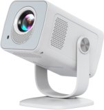 Portronics Beem Go Portable Smart LED Projector, 720p HD, Android 14, Auto Focus & Keystone (3000 lm / 1 Speaker / Wireless / Remote Controller) Portable Projector(White)