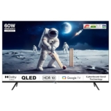 Blaupunkt 126 cm (50 inches) Quantum Dot Series 4K Ultra HD QLED Google TV 50QD7010 (Black)