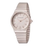 Giordano Stylish Analog Watch for Women with Round dial, 3 Hand Mechanism and Stainless Steel Strap