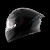 Axor Apex Solid Motorbike Helmet(Black)
