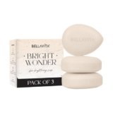 BELLAVITA Bright Wonder Brightening Soap | Pack of 3 x 100Gm | Dark Spot & Pigmentation Reduction | Kojic Acid & Mango Butter | Paraben-Free