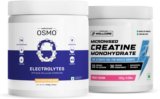 Wellcore Performance Combo Pack | OSMO Electrolytes + Creatine(270 g, 122 g, Valencia Orange, Fruit Fusion)