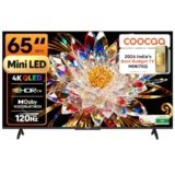 coocaa 164 cm (65 inches) 4K Ultra HD Smart Mini LED QLED Google TV 65MINI75Q