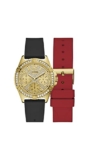 Guess Round 40mm Champagne Dial Analog Women Watch – GW0349L1