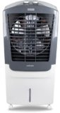 Hindware Smart Appliances Vectra Plus 70L | Desert Air Cooler with Woodwool Pads, Inverter Compatible, Castor wheels and motorized air flow control & High Air Delivery (White & Grey)