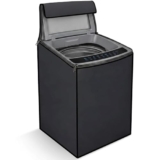 Robustt Top Load Fully Automatic Washing Machine Cover for 6 kg, 6.5 kg, 7kg & 7.5 kg (Grey) | Waterproof & Dustproof Polyester Fabric with Zipper | Protection Cover | 59 x 59 x 86 cms
