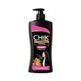 Chik Protein Therapy Shampoo|Badam & Black Tea|2X Stronger Hair|650ml