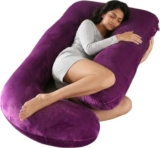 E – Ezra Pregnancy Pillows for Women Sleeping U Shaped Full Body Maternity Pillow with Removable Cover Maternity Support – for Back, HIPS, Legs, Belly for Pregnant Women Must Have Maternity Pillow
