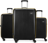 ALFA by VIP Excel Set of 3 (Small 55cm Medium 65cm Large 75cm) Suitcase Cabin & Check-in Set 4 Wheels – 30 Inch
