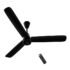 atomberg Renesa Epoque 1200mm BLDC Ceiling Fan with Remote | Advance Air+ Technology | BEE 5 star Rated | Low Noise | Sleek Design | 2 Year Warranty | Gloss Black