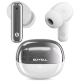 EDYELL in-Ear Earbuds ANC Up to 35dB, Wireless TWS Ear Buds with 4 Mic, 100Hrs Playtime,13mm DLC Drivers, Bluetooth 5.3, Smart Touch Control, Type-C Earphone Charging, A1(Pure White)