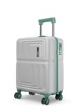 Safari Roma Hard Luggage Trolley Bag with 8 Wheels Large Size Check-in Suitcase – Fog Grey