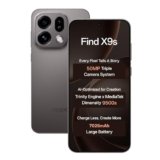 Oppo Find X9s 5G (Midnight Grey, 12GB, 256GB) | Hasselblad 50MP Triple Camera | 120× Super Zoom | MediaTek Dimensity 9500s | 7025mAh 80W SUPERVOOC | ColorOS 16
