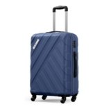 Safari Ray 67 Cms Medium Check-in Trolley Bag Hard Case Polycarbonate 4 Wheels 360 Degree Wheeling System Luggage, Travel Bag, Suitcase for Travel, Trolley Bags for Travel, Midnight Blue