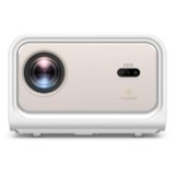 Joybee Joybee Smart 4K Compatible Projector, FHD, Google TV with Licensed Netflix, 600 ANSI Lumens Brightness,Upto 150″ Screen Size, HDR, MEMC Low Input Lag 10W Speakes (Silver)