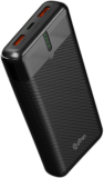 PTron 20000 mAh 22.5 W Compact Pocket Size Power Bank(Black, Lithium Polymer, Power Delivery 3.0, Quick Charge 3.0 for Earbuds, Mobile, Speaker, Smartwatch, Tablet, Trimmer)