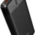 PTron 20000 mAh 22.5 W Compact Pocket Size Power Bank(Black, Lithium Polymer, Power Delivery 3.0, Quick Charge 3.0 for Earbuds, Mobile, Speaker, Smartwatch, Tablet, Trimmer)