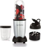 NutriPro Blender 500 W Juicer Mixer Grinder(Nutri | 2 Jars | Silver)