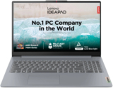 Lenovo IdeaPad Slim 3 AMD Ryzen 3 Quad Core 7320U Office Home 2024 AMD Ryzen 3 Quad Core 7320U – (8 GB/512 GB SSD/Windows 11 Home) 15AMN8 Thin and Light Laptop(15.6 inch, Arctic Grey, 1.62 kg, With MS Office)