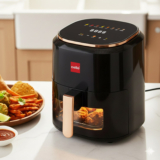 Cello Smart Pro Digital Display & Touch Control Panel, Uses up to 90% Less Fat 1400 W Air Fryer(4.5 L)