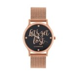 TEAL BY CHUMBAK Round Dial Analog Hand Watch for Women, Gifts for Women/Girls/Ladies, Stylish Fashion Watch for Casual/Work