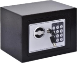 Heavy-Duty Electronic Digital Safe Box with Keypad Lock &–Steel Security Locker for Home, Office & Jewelry Storage Deposit Box